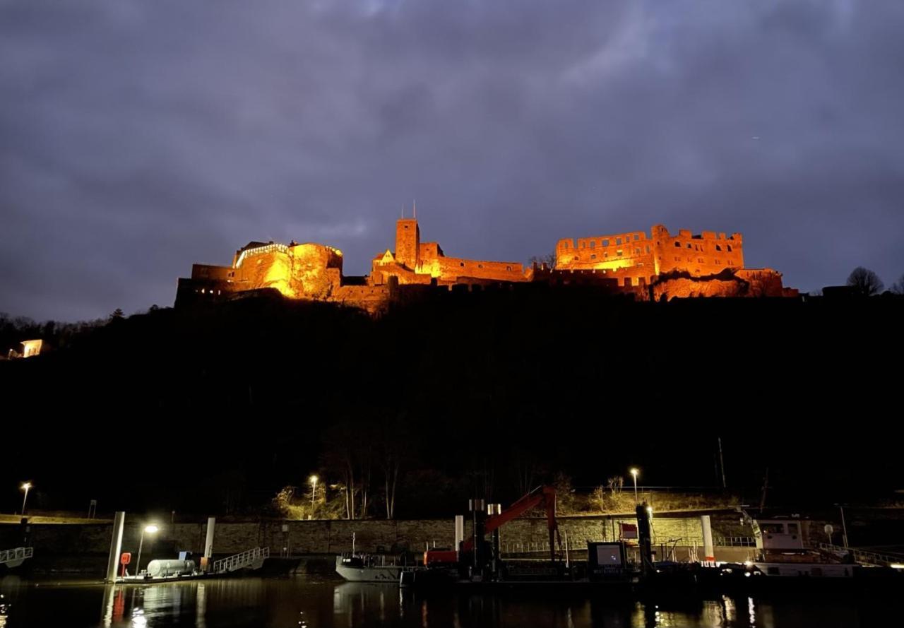 Musikalische Ferienwohnung Mit Rheinblick Sankt Goar Dış mekan fotoğraf