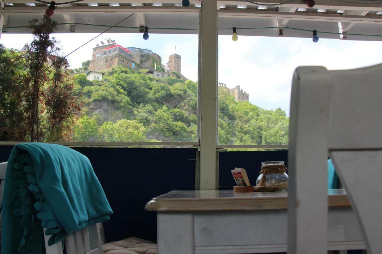 Musikalische Ferienwohnung Mit Rheinblick Sankt Goar Dış mekan fotoğraf